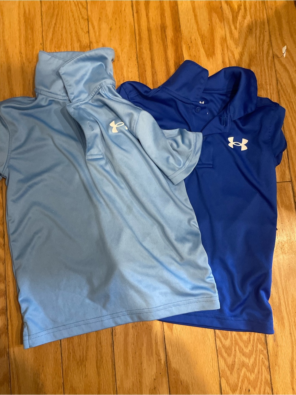 Under Armour Kids Polo Duo in Light Blue & Royal Blue